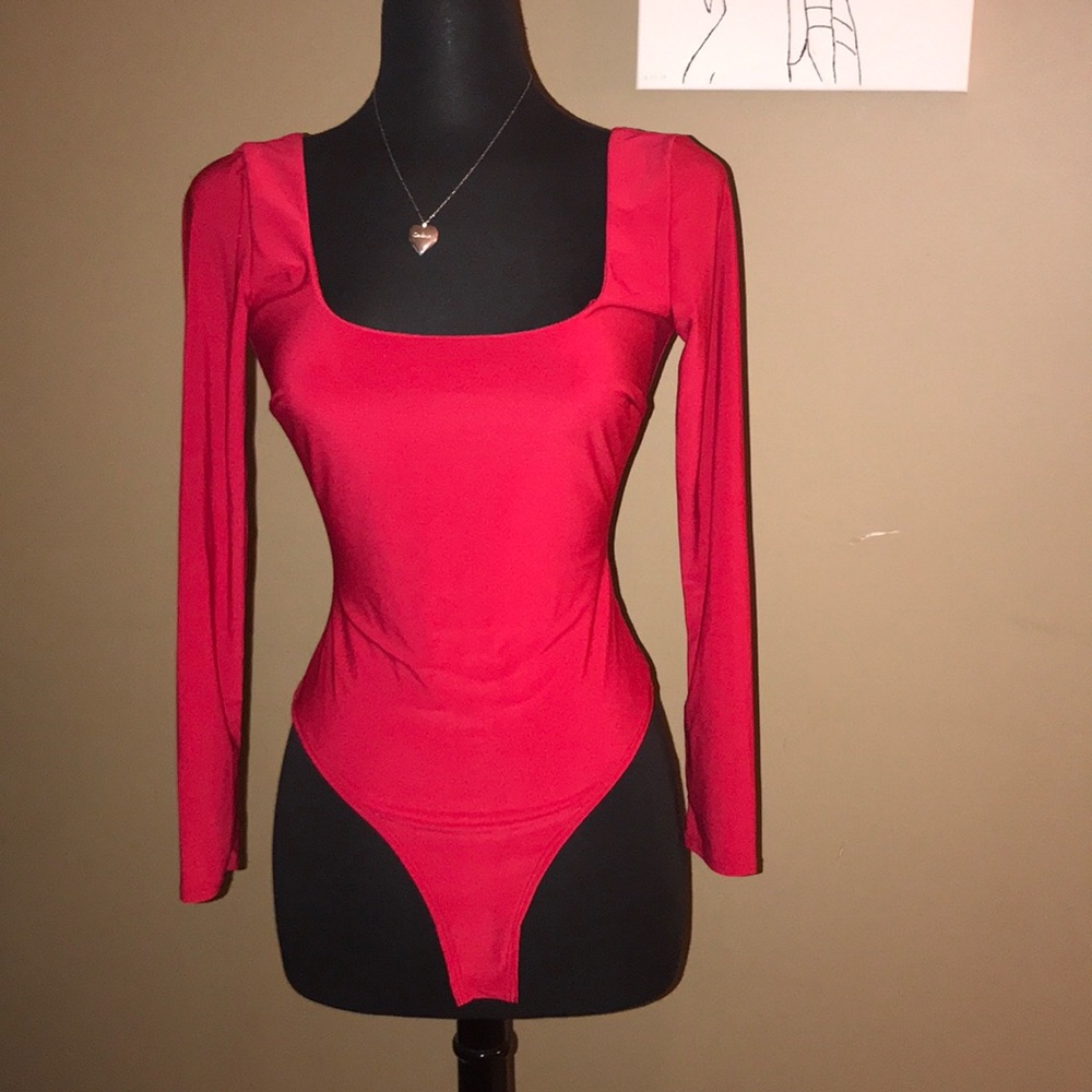 • Red Bodysuit •